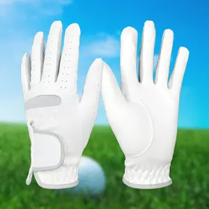 Golf handschuhe Herren Super faser tuch atmungsaktive verschleiß feste Golf handschuhe können nur individuell gestaltet werden