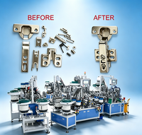 Lini Produksi Engsel Pintu YIJIe Baru, Motor PLC, Bearing Engine 220V/380V 2 kW, Garansi 1 Tahun, Kapasitas 1500 pcs/jam