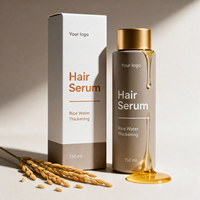 Sérum capillaire quotidien professionnel premium naturel doux et efficace à l'eau de riz fermentée pour l'épaississement des cheveux Global Express Supply