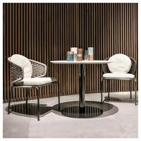 Ensemble de meubles de jardin PRIMA, canapé sectionnel imperméable, chaise longue, banc, salon de jardin, hôtel, salle à manger