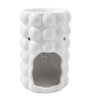 Lanternes et pots en céramique rustiques faits à la main pour bougies d'aromathérapie, pour table d'entrée, support pour lampe à huile et cire