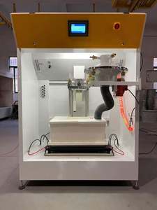 Centro de recubrimiento en polvo automático Equipo de pintura equívoca con componentes de núcleo PLC Línea de recubrimiento en polvo - Product Image 4