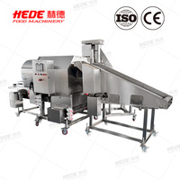 Machine à paner, machine à enrober les filets de poisson de farine de céréales