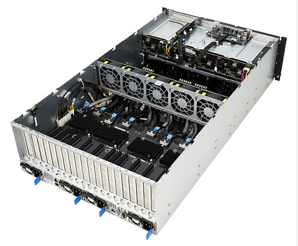 ESC8000-E12P AMD EPYC 9004 Dual-processor 4U Rack Server Supports 8 Dual-slot GPUs PCIe 5.0 Switch Solution Stock