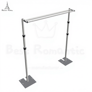 Kit de Diseño de Soporte para Chuppah de 10'x20', Poste para Cortinas de Techo, Fondo de Boda con Tubos y Cortinas en Venta - Product Image 1