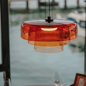 Designer <span class=keywords><strong>scandinave</strong></span> Restaurant Modèle personnalisé <span class=keywords><strong>Chambre</strong></span> chez l'habitant <span class=keywords><strong>Chambre</strong></span> Lampe <span class=keywords><strong>Lustre</strong></span> en verre haut de gamme - Product Image 6