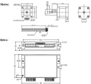 Samsr 17 Step Motor Bipolar 1.5A 42Ncm 4lead Drive 145W <b>Switching</b> <b>Power</b> Supply - Product Image 2