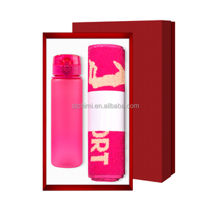 Produzione di bottiglia sportiva da 500ml e Set di asciugamani in polipropilene Souvenir e <span class=keywords><strong>idee</strong></span> regalo - Product Image 2