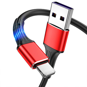 สายชาร์จเร็ว 8 พิน 3a แบบ USB พร้อมสายดาต้า รองรับ <span class=keywords><strong>Micro</strong></span> PD สำหรับโทรศัพท์ <span class=keywords><strong>11</strong></span> 12 13 14 <span class=keywords><strong>Pro</strong></span> <span class=keywords><strong>Max</strong></span> สำหรับระบบ iOS - Product Image 2