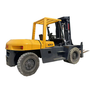 Montacargas Usado TCM FD100 de 10 Toneladas a Precio Económico, Original de Japón en Buenas Condiciones con Motor, Caja de Cambios y Rodamientos en Venta - Product Image 1