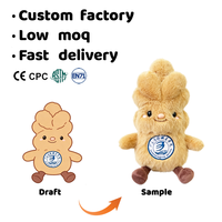 Boneka Maskot Acara Olahraga Custom dengan Logo Naga Bayi, Souvenir Upacara, Karakter Boneka Isi Dakron, Grosir