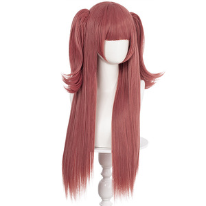 Perruque de cosplay Ainizi Yumemi Yumemite à double queue de cheval synthétique résistante à la chaleur, inspirée de la série <span class=keywords><strong>Kakegurui</strong></span>, pour filles - Product Image 3