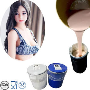 Material de goma de silicona líquida RTV2 de curado rápido de dos componentes para hacer juguetes de silicona <span class=keywords><strong>sexy</strong></span> para hombres - Product Image 2