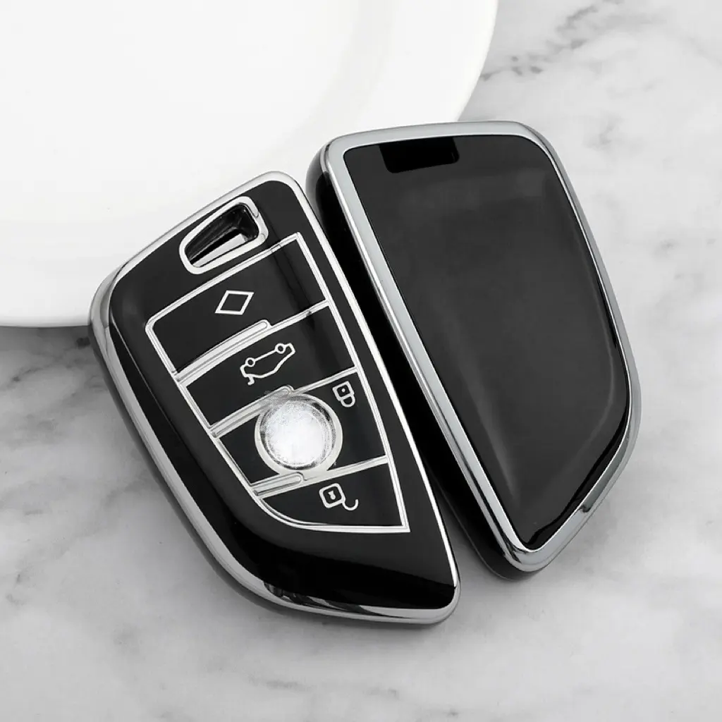 Car Accessories 2022 Car Key Case Cover TPU Key Cover for BMW