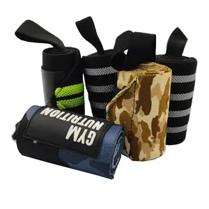 power lifting wrist support wraps gym lifting straps fitness wrist wraps weight lifting gloves with wrist wraps support