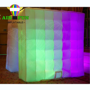 خيمة ليد دي جي قابلة للنفخ مصور مطاطي استوديو فوتوبوث كيفية تزيين ديكور حدث حفلة المسرح - Product Image 4