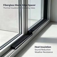 Offre Spéciale – Barre d'espacement à bord chaud renforcée en fibre de verre ABS 19,5 mm, nouvelle collection 2026, pour murs-rideaux à double vitrage isolant – Direct Usine