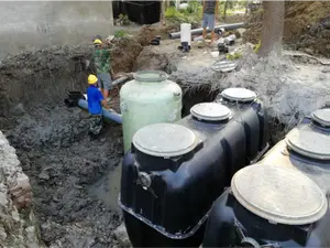 2024 yeni küçük yerli atık su arıtma istasyonu su arıtma tankı paketlenmiş su arıtma makineleri