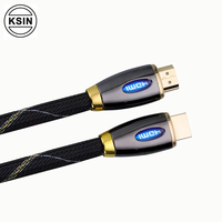 Haute vitesse pour câble HDMI 4K plaqué or 3M 300M 60Hz taux de rafraîchissement Compatible avec la caméra Microphone vidéo HDTV moniteur 20m
