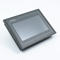 Pantalla táctil HMI industrial original MCGS de 7 pulgadas 800*480 con carcasa de ABS, Ethernet RS485, panel HMI para control de automatización PLC