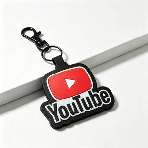 Porte-clés RFID en silicone 3D personnalisés, porte-clés avec logo NFC, carte de visite numérique pour les réseaux sociaux Instagram - Product Image 4