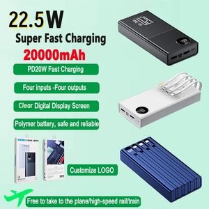 <span class=keywords><strong>Batterie</strong></span> <span class=keywords><strong>externe</strong></span> extérieure bon marché 20000mah Powerbanks Type C chargeur mobile Portable <span class=keywords><strong>batterie</strong></span> <span class=keywords><strong>externe</strong></span> haute capacité avec câble - Product Image 5
