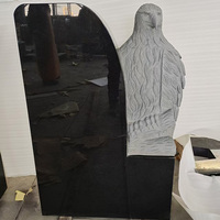 Stèles funéraires en granit personnalisées directement de l'usine, pierres tombales antiques sculptées à la main, monuments de style européen et américain