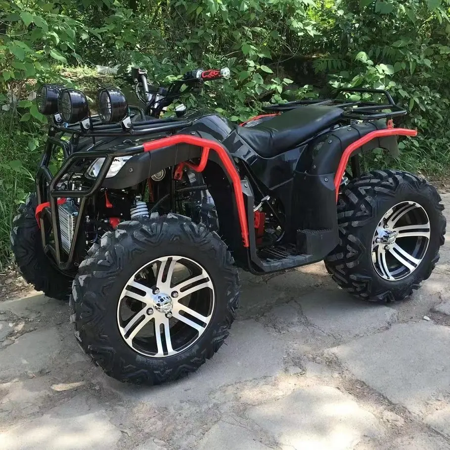 ATV Quad 200 250CC 300CC dört tekerlekli off-road motosiklet dağ Atv yetişkinler elektrikli ATV 4x4 sıcak