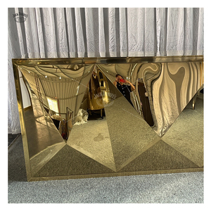 Giá thấp bán buôn thép không gỉ quầy <span class=keywords><strong>bar</strong></span> thiết kế sang trọng vàng bảng thanh - Product Image 4