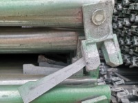 Système d'échafaudage Ringlock en métal pour le soutien des dalles en béton, applications de soutènement et de coffrage à haute charge, système d'échafaudage Ringlock