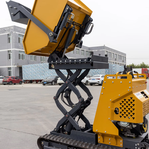 Mini Dumper Cingolato in Gomma per Ogni Terreno, per Trasporto Sabbia e Ghiaia in Colline e Frutteti, con Perfette Capacità Operative - Product Image 3