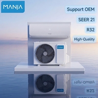 Climatiseur Split Inverter à Fréquence Variable Économe en Énergie, Refroidissement Seulement, R410A R32, 9000 BTU 12000 BTU 1,5 Tonne, pour Usage Domestique