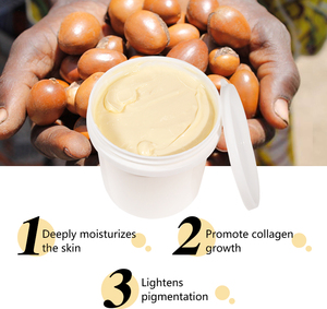 Crème Corporelle Hydratante et Blanchissante <span class=keywords><strong>Anti</strong></span>-<span class=keywords><strong>rides</strong></span> en Gros, 1KG, au Beurre de Karité Naturel Bio, Raffiné, à l'Arbutine et au Niacinamide - Product Image 3