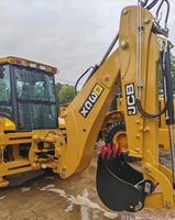 Chargeuse sur pneus JCB 3CX d'occasion de 8 tonnes avec moteur importé, idéale pour le travail intensif, et pelle rétrocaveuse JCB performante