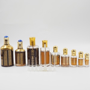 Bán Buôn 24Ml <span class=keywords><strong>36Ml</strong></span> 60Ml 125Ml Tùy Chỉnh Fancy Attar Tola Glass Oud Dầu Chai Nước Hoa - Product Image 1