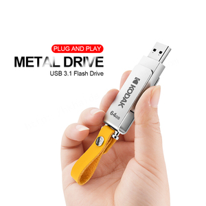 Kodak K133 Mini Kim Loại Ổ Đĩa Bút Tốc Độ Cao <span class=keywords><strong>Memory</strong></span> Stick Cá Nhân 128GB USB Ổ Đĩa <span class=keywords><strong>Flash</strong></span> 3.0 - Product Image 2
