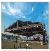 Estructura de Truss de Aluminio para Escenario, Estructura de Truss de Espiga F34 F44, Estructura de Truss Ligera para Eventos y Actuaciones