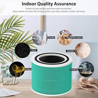 Filtre de remplacement HEPA H13 H14 professionnel OEM/ODM pour purificateur d'air, filtre à charbon actif pour l'élimination des odeurs et des squames d'animaux Levoit