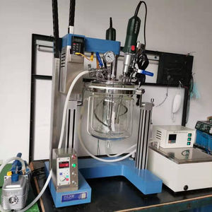 ขนาดเล็กความจุสูญญากาศ emulsifying mixer,lab สูญญากาศ reactor - Product Image 3