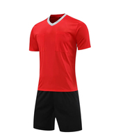 100% Polyester séchage rapide hommes Football arbitre Football maillot nouveau Design adulte sport uniforme chemise en gros en vrac blanc