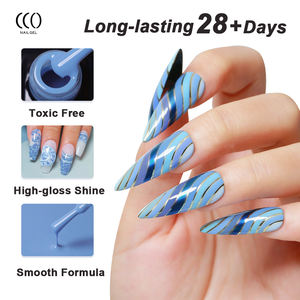 OEM ODM Custom Private Label UV-<span class=keywords><strong>Gel</strong></span> Nagellack 10 Farben <span class=keywords><strong>Azure</strong></span> Blue HEMA/HPMA/TPO Free MOQ 1KG Farbgel - Product Image 5