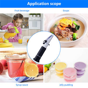 Brix <span class=keywords><strong>Refractometer</strong></span> 0-32%-เครื่องมือที่ใช้ไปสำหรับปริมาณน้ำตาลในผลไม้และซุป - Product Image 3