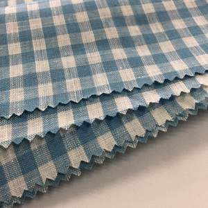 Shaoxing-tela de lino a cuadros 100% pura, tejido de camisa de lino, tejido de lino Slub, venta al por mayor - Product Image 4