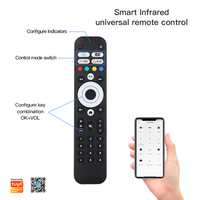 Control Remoto Universal Inteligente TUYA APP, Mouse Aéreo Mágico con Búsqueda por Voz, Sensor de Movimiento, Aprendizaje IR, para Todos los Códigos y Marcas de TV