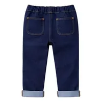 Adrenalin Boys Streç Jogger Kot Pantolon Orta Bel Kargo Nefes Alabilen Denim Pantolon 4 Cepli Yarım Kasık Ayarlanabilir Paçalar Yıkanmış Beden