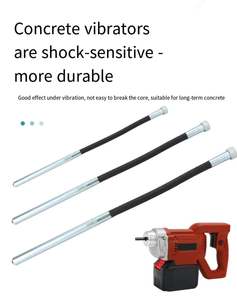 Vibrador de Concreto Eléctrico Mezclador de Cemento con Aguja Vibrador de Concreto Manual Pequeño - Product Image 5