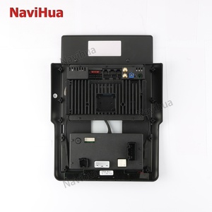 Kit de mise à niveau intérieur Navihua, écran vertical Android 13 de 14,4 pouces, style Tesla, système de navigation GPS audio pour Dodge RAM 1500 2013-2018 - Product Image 4