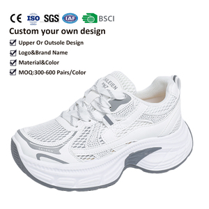 <span class=keywords><strong>Zapatillas</strong></span> <span class=keywords><strong>Deportivas</strong></span> de Plataforma Vintage para <span class=keywords><strong>Mujer</strong></span>, Estilo Casual Urbano, a la Moda, con <span class=keywords><strong>Cordones</strong></span> - Product Image 1