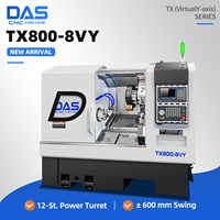 Mesin Bubut CNC Horizontal Single Spindle Medium Duty untuk Pemesinan Turret Multi-Stasiun pada Rangka Struktural Pesawat Luar Angkasa