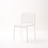 Nouvelles chaises de repos en plastique ajouré pour bureaux et espaces de loisirs, chaises d'attente à dossier pour adultes pour cafés et salons de thé